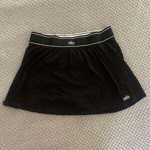 Black Match Point Mini Skirt